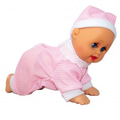 Пълзящо бебе кукла