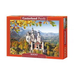 Пъзел Castorland от 3000 части - Замъкът Нойшванщайн, Германия