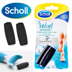 2бр Резервни части за Scholl Velvet smooth Diamond CRYSTALS