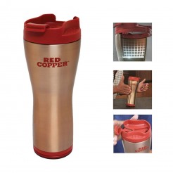 Неразливаща се термо чаша Red Copper Mug