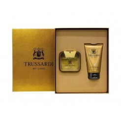 Trussardi My Land ( EDT 50ml + 100ml Bath & Shower Gel ) мъжки подаръчен комплект