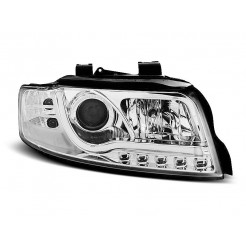 Тунинг фарове с истински DRL светлини за Audi A3 8P 2008-2012 3D/5D
