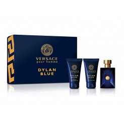 Versace Pour Homme Dylan Blue ( EDT 50ml + 50ml Bath & Shower Gel + 50ml After Shave Lotion ) мъжки подаръчен комплект