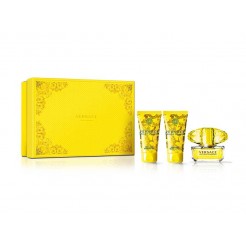 Versace Yellow Diamond ( EDT 50ml + 50ml Shower Gel + 50ml Body Lotion ) дамски подаръчен комплект 2015г.