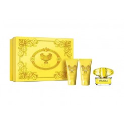 Versace Yellow Diamond ( EDT 50ml + 50ml Shower Gel + 50ml Body Lotion ) дамски подаръчен комплект 2016г.