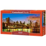 Пъзел Castorland от 600 части - Бруклинският мост, Ню Йорк