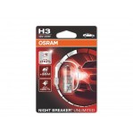 Халогенна крушка Osram H3 Night Breaker Unlimited 12V, 55W, PK22s, 1 брой