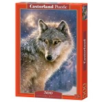 Пъзел Castorland от 500 части - Вълк единак