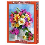Пъзел Castorland от 1500 части - Букет цветя
