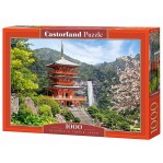 Пъзел Castorland от 1000 части - Будистски храм, Япония
