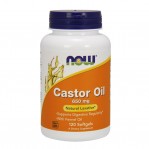 NOW Castor oil (Рициново масло) 650mg, 120 sofgels