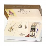 Дамски часовник и подарък обеци и колие Charles Delon CHD-494001