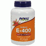NOW Витамин E-400 IU MT 250 Дражета