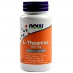 NOW L-Theanine 100mg, 90 vcaps