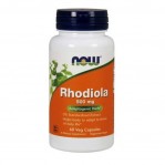 NOW Rhodiola 500 МГ, 60 Капсули