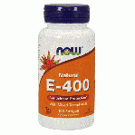 NOW Витамин E-400 IU MT 100 Дражета