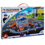 Паркинг писта Полицейско управление - Комплект за игра с колички