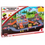 Паркинг писта Пожарна - Комплект за игра с колички