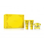 Versace Yellow Diamond ( EDT 50ml + 50ml Shower Gel + 50ml Body Lotion ) дамски подаръчен комплект 2015г.