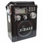 Радио WAXIBA XB-1051URT с USB, Sd, Micro Sd карта, AUX, MP3, Фенер