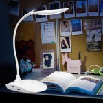 Настолна LED лампа Fashion Style Desk с тъч бутон, 3 степени на осветяване и USB зареждане - 4