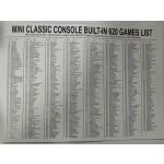 Ретро конзола Mini Game Anniversary Edition с вградени 620 ретро игри - 11