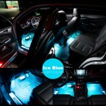 Интериорно LED осветление с дистанционно за автомобил - 7
