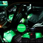 Интериорно LED осветление с дистанционно за автомобил - 8