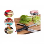 Кухненска ножица за зеленчуци и месо с дъска за рязане Clever Cutter - 10