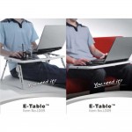 Маса за лаптоп E-Table с два вградени охладителя - 9