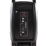 Feiyipu 8" ES-5000A Активна тонколона с LED светлини, безжичен микрофон и дистанцонно, 50W, FM radio, TF card, USB, Bluetooth, AUX - 5