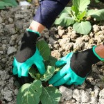 Градински ръкавици с нокти за копаене Garden Genie Gloves - 3