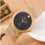 Дамски часовник Geneva Lady Gold с черен дисплей - 8