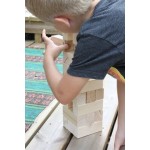 Гигантска кула Tactic от дървени кубчета за игра на открито - 5