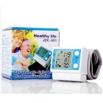 Електронен апарат за кръвно налягане Healthy life, за китка + Кутийка за съхранение - 5