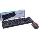 Геймърски комплект безжична клавиатура + безжична мишка HK6500 - 12