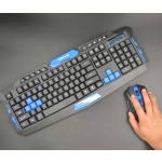 Геймърски комплект безжична клавиатура + безжична мишка HK8100 - 2