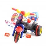 Детска триколка с педали: Мотор с баскетболен кош и топка - 1