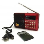 Портативно FM Радио JOC  с USB, Sd, Micro Sd карта, AUX, MP3 - 4
