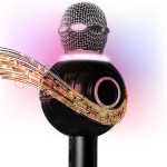 Безжичен караоке микрофон WSTER WS-878 със светлинни ефекти - 5