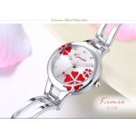 Дамски часовник Kimio Flower Heart с кристали Swarovski - 2