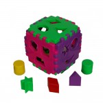 Забавен сортер куб: Търси и намери формичките, 21 части - 7