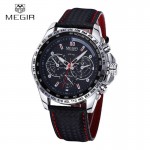 Мъжки часовник Megir Black Millitary - 15