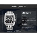 Мъжки часовник Megir Fashion Business - 9