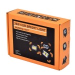 3в1 Мощен акумулаторен прожектор COB LED с фенер и аварийна лампа - 19