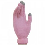 Ръкавици за тъчскрийн с нова "3 Tip" технология - розов - 6