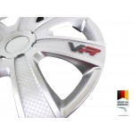 Декоративни тасове PETEX 15" VR silver, 4 броя - 2