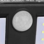 Сензорна соларна PIR лампа с LED или COB диоди - 3