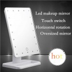 Голямо сензорно огледало с LED светлини и тъч бутон Large Led Mirror - 10