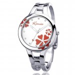 Дамски часовник Kimio Flower Heart с кристали Swarovski - 1
